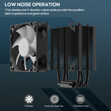 Vetroo V3 CPU Air Cooler, for AMD AM4/AM5 & Intel LGA1851/1700/1200/115X
