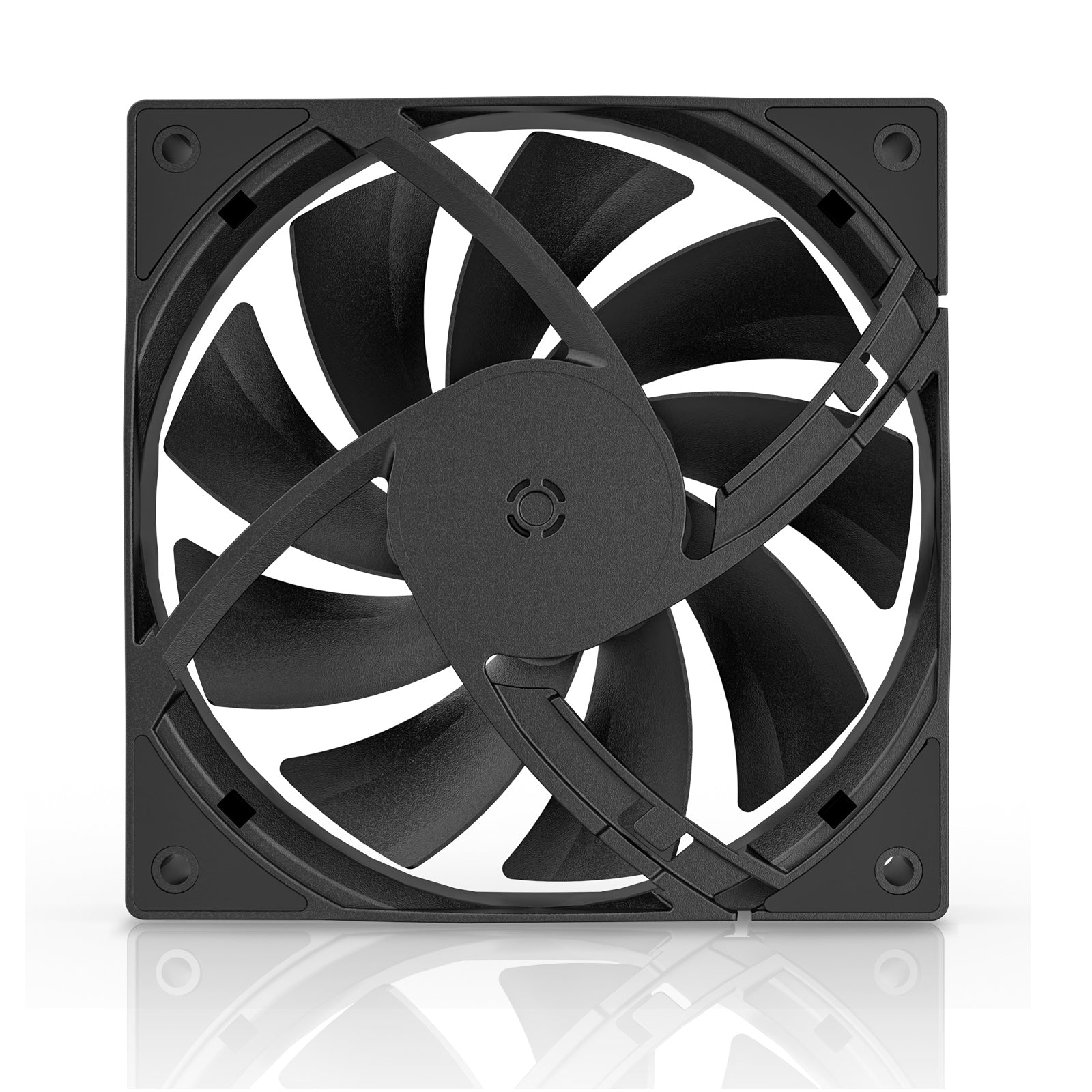 DARKROCK 3-Pack 120mm Black Computer Case Fans
