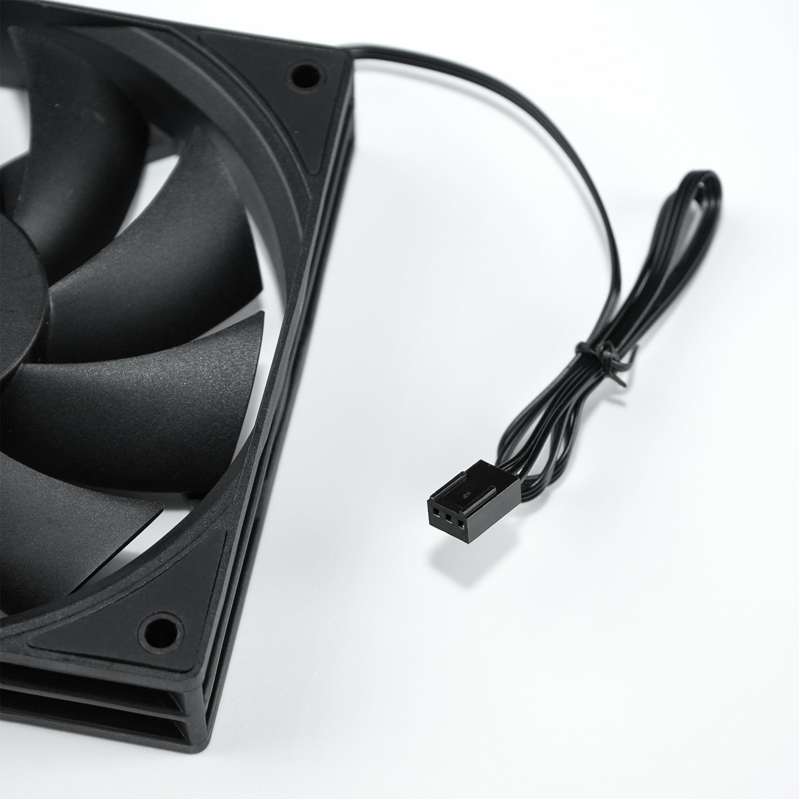 DARKROCK 3-Pack 120mm Black Computer Case Fans