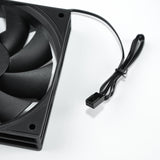 DARKROCK 3-Pack 120mm Black Computer Case Fans