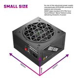 1ST PLAYER NDGP 850W Black Power Supply, 80 Plus Gold Full Modular, ATX 3.0 Ready Dual PCIE 5.0