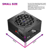 1ST PLAYER NDGP 1000W Black Power Supply, 80 Plus Platinum Full Modular, ATX 3.0 Ready Dual PCIE 5.0