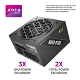 1ST PLAYER NDGP 850W Black Power Supply, 80 Plus Gold Full Modular, ATX 3.0 Ready Dual PCIE 5.0