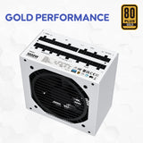 Vetroo 1000W Power Supply ATX 3.1, Dual PCIe 5.1, 80 Plus Gold Full Modular