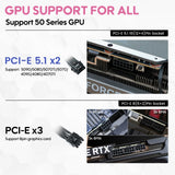 Vetroo 1000W Power Supply ATX 3.1, Dual PCIe 5.1, 80 Plus Gold Full Modular