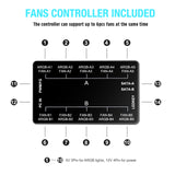 Case Fans, 120mm ARGB & PWM Cooling Fan