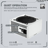 Vetroo 1200W Power Supply 80 Plus Platinum & Cybenetics Platinum Certified