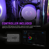 V240 ARGB & PWM CPU Liquid Cooler, 250W TDP