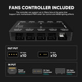 Vetroo ARGB Case Fans, 120mm ARGB & PWM Cooling Fan
