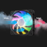 Vetroo ARGB Case Fans, 120mm ARGB & PWM Cooling Fan