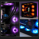 Vetroo ARGB Case Fans, 120mm ARGB & PWM Cooling Fan