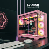 Vetroo ARGB Case Fans, 120mm ARGB & PWM Cooling Fan