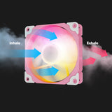 Vetroo ARGB Case Fans, 120mm ARGB & PWM Cooling Fan