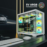 Vetroo ARGB Case Fans, 120mm ARGB & PWM Cooling Fan