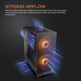 COUGAR Airface 180 ATX Mid Tower Computer PC Case