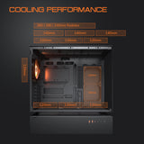 COUGAR CFV235 ATX Mid Tower Computer PC Case - Black