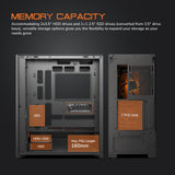 COUGAR Airface 180 ATX Mid Tower Computer PC Case