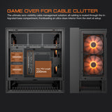 COUGAR OmnyX Mid-Tower ATX Panoramic PC Case - Black