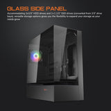 COUGAR CFV235 ATX Mid Tower Computer PC Case - Black