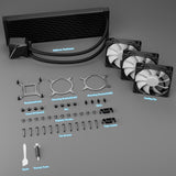 DARKROCK D360 CPU Liquid Cooler with 360mm Radiator - Black