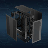 Vetroo S1000 E-ATX Storage NAS Computer PC Case