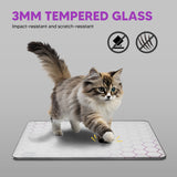 Vetroo GMP300 Tempered Glass Gaming Mouse Pad