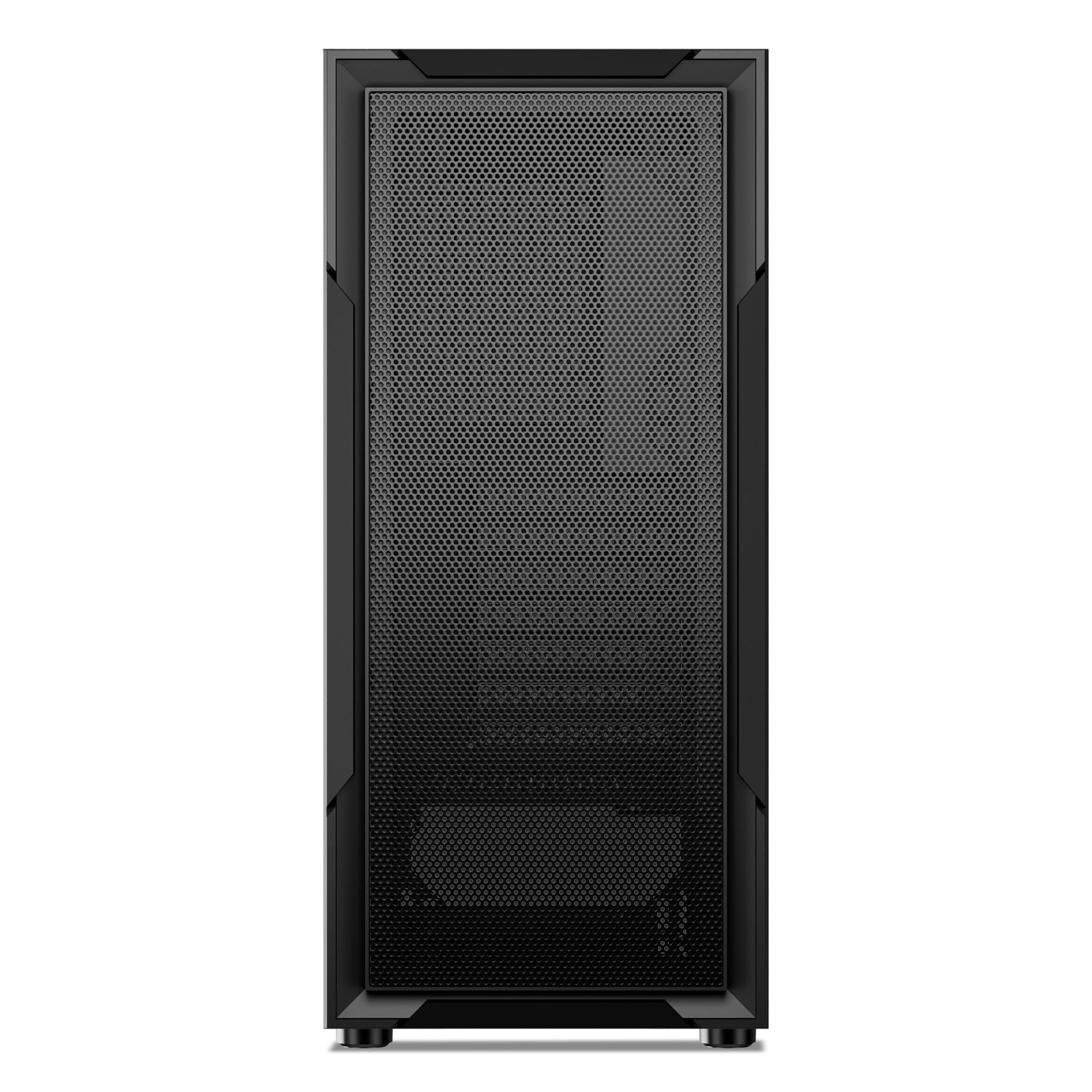 DARKROCK A8-M Black Micro-ATX Mid Tower Computer PC Case for Gaming & Business Tempered Glass Side Panel Support 240mm Radiator on Top and 40 Series GPU 3 x 120mm Cooling Fans Pre-Installed