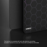 Vetroo GMP300 Tempered Glass Gaming Mouse Pad