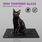 Vetroo GMP300 Tempered Glass Gaming Mouse Pad