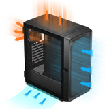 DARKROCK EC2 Black ATX Mid Tower PC Case