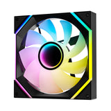 DARKROCK R140 140mm Reverse Blade Infinity Mirror Design Case Fan