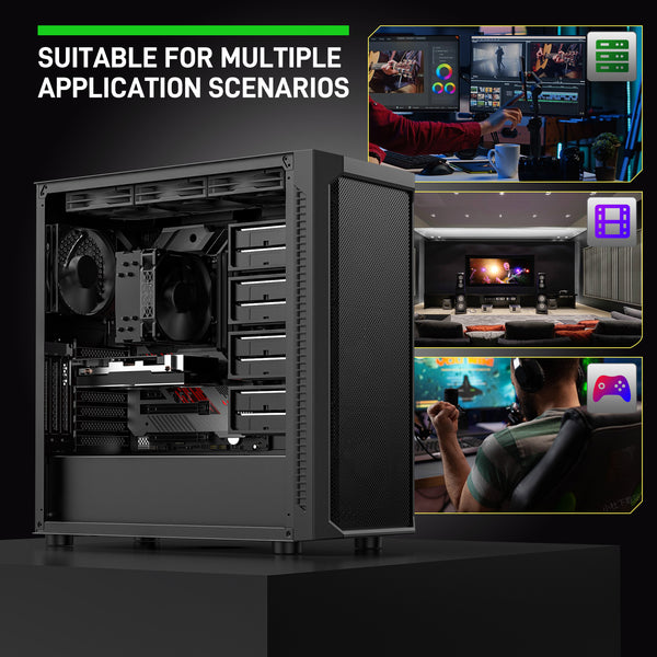 DARKROCK Classico Max Storage Master Case E-ATX Computer Case – darkflashus