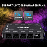 DARKROCK 20-Port PC Case Fan Hub