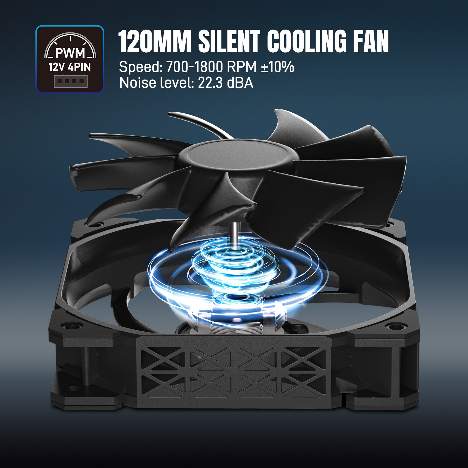 thumbnail image 2 of DARKROCK 20 Hub - 10 PWM Fan Speed + 10 ARGB Lighting Controller W/ Remote 2 of 5