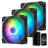 Case Fans, 120mm ARGB & PWM Cooling Fan