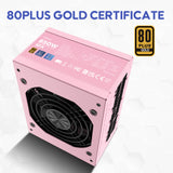 Vetroo 850W SFX Power Supply ATX 3.1 & PCIE 5.1 Ready, 80 Plus Gold Certificate