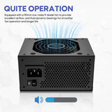 Vetroo 850W SFX Power Supply ATX 3.1 & PCIE 5.1 Ready, 80 Plus Gold Certificate