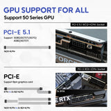 Vetroo 850W SFX Power Supply ATX 3.1 & PCIE 5.1 Ready, 80 Plus Gold Certificate