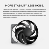 COUGAR GR750W Power Supply - 80 Plus Gold Certified, ATX 3.1 & PCIe 5.1 Ready