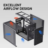 Vetroo M06 Micro-ATX Computer Case