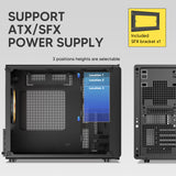 Vetroo M06 Micro-ATX Computer Case