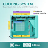 Vetroo M06 Micro-ATX Computer Case