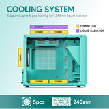 Vetroo M06 Micro-ATX Computer Case