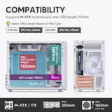 Vetroo M06 Micro-ATX Computer Case