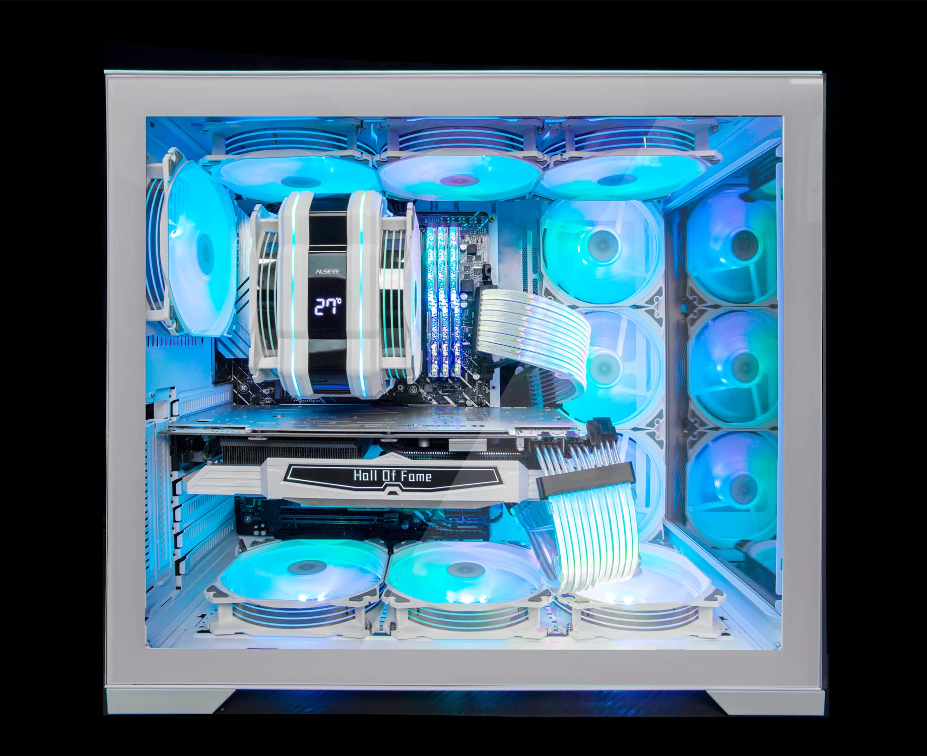 Alseye ALSEYE M120D Plus CPU Air Cooler, 6 Heatpipes, Compatible with Intel L ...