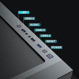 Space E-ATX Gaming PC Case