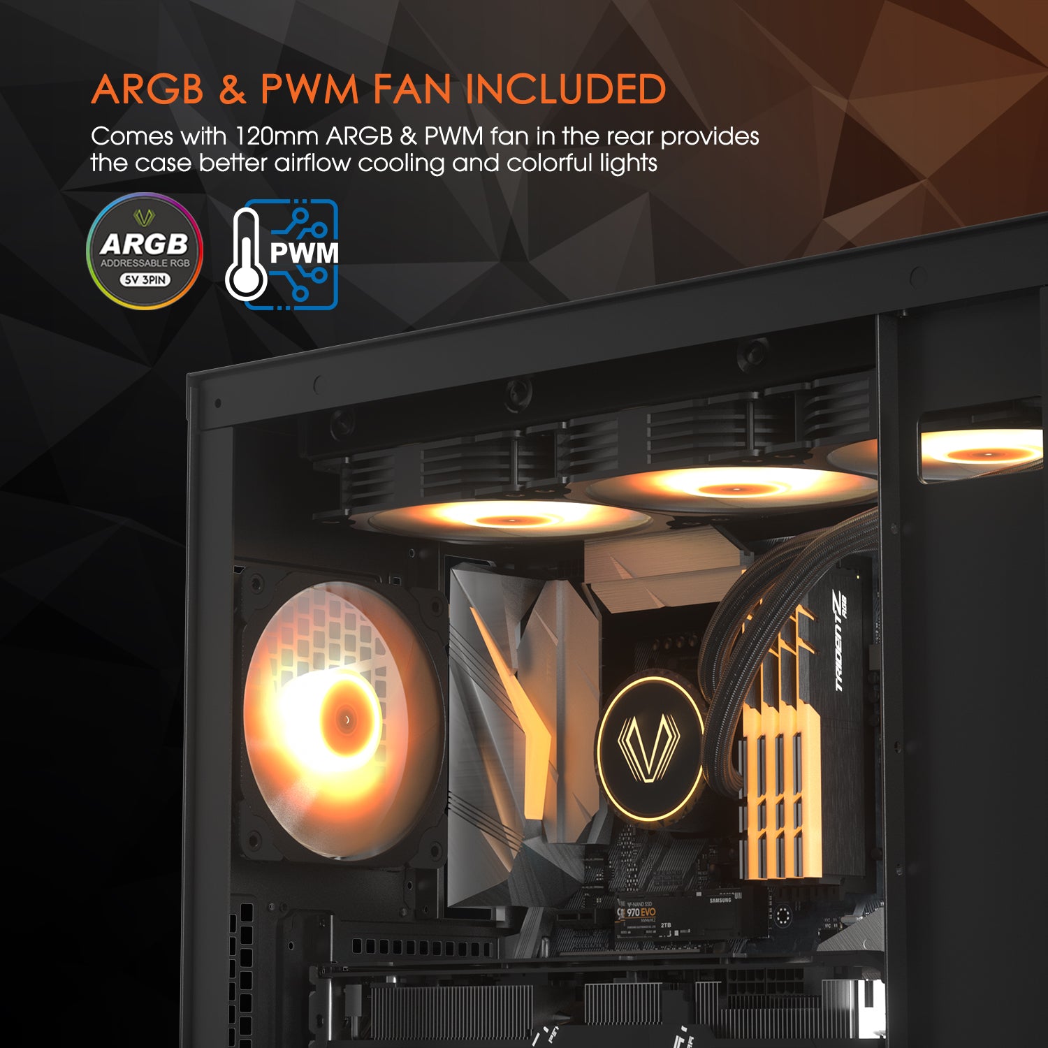 AL-MESH-7C Compact ATX PC Case – darkflashus
