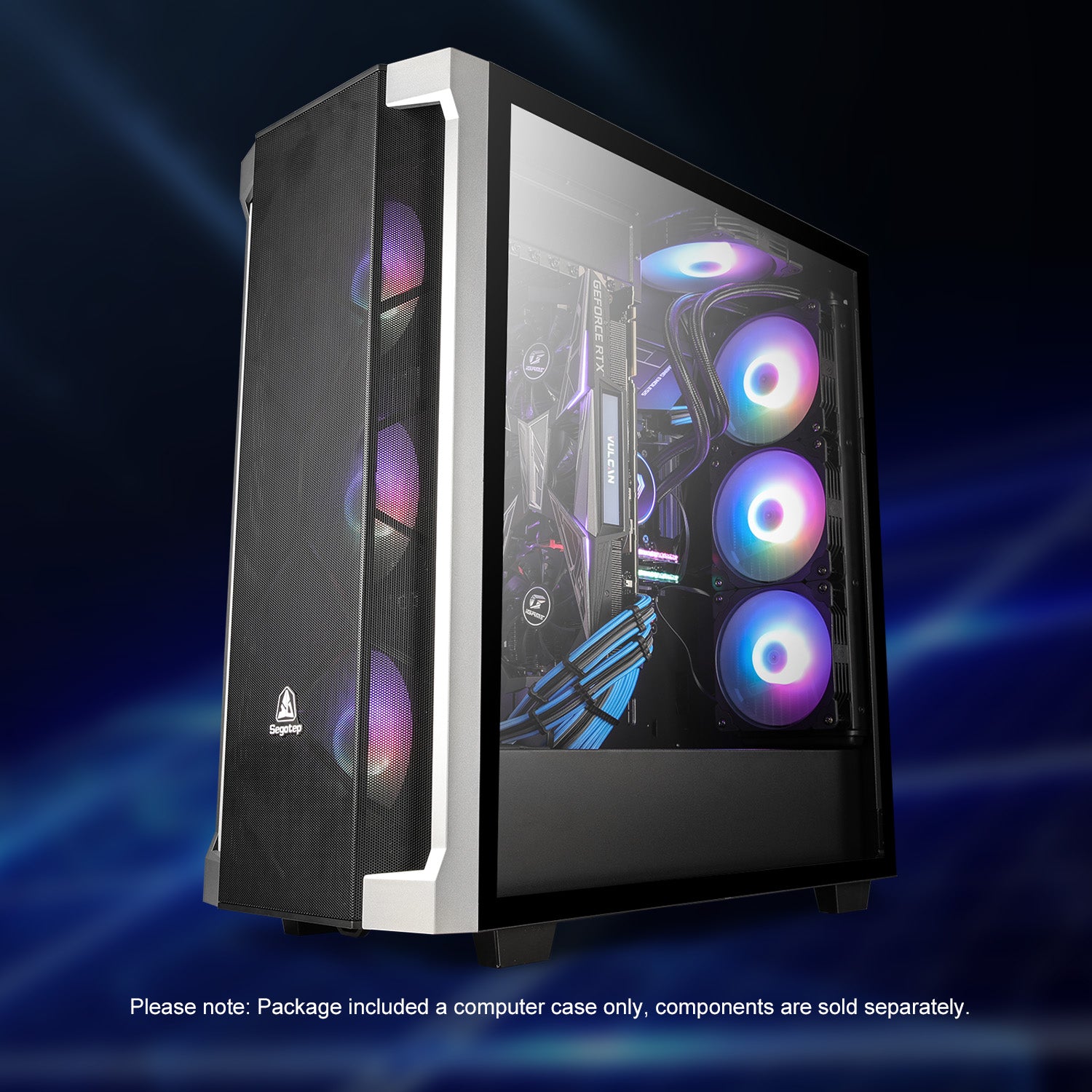 Full Tower Microcomputer T1 Full-Tower E-ATX Gaming PC Case – darkflashus