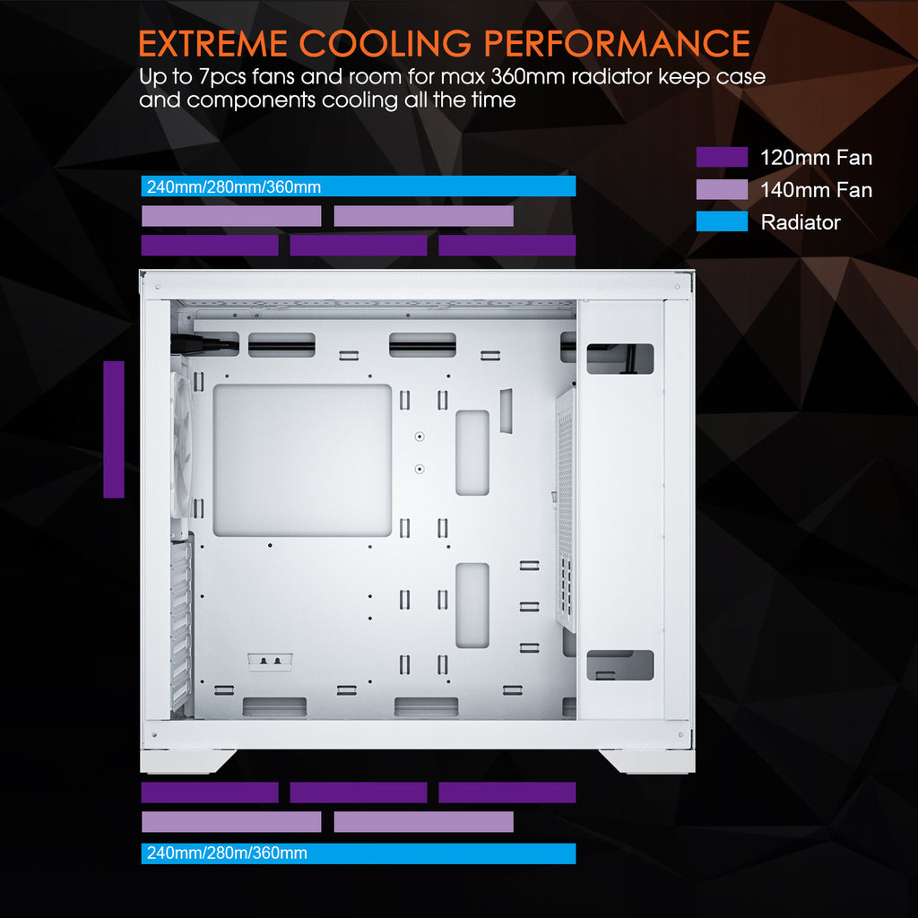 AL-MESH-7C Compact ATX PC Case – darkflashus